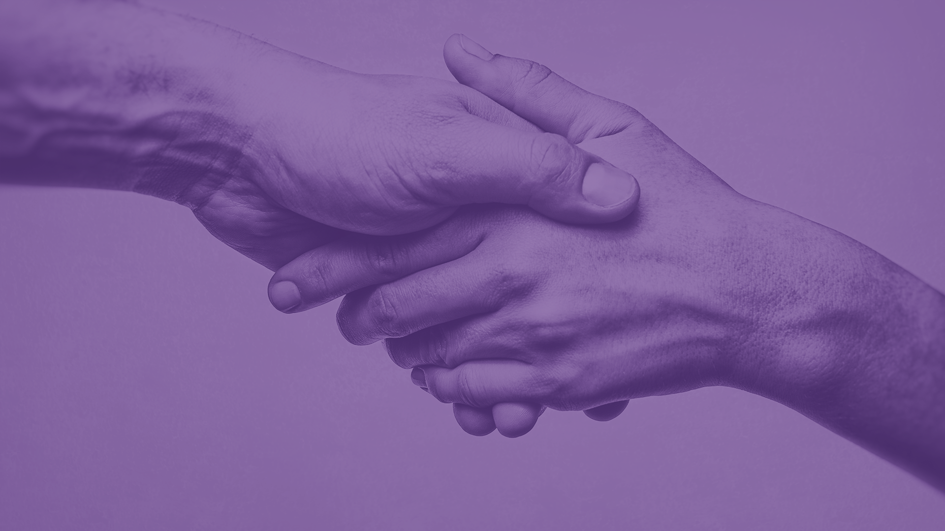 Helping hand offering support